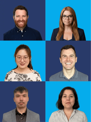 Grid of professional headshots featuring Collegewise academic and SAT/ACT tutors.