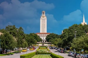 A photo of University of Texas campus